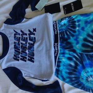 Brand New Kids Hurley Pajama set. Size 6